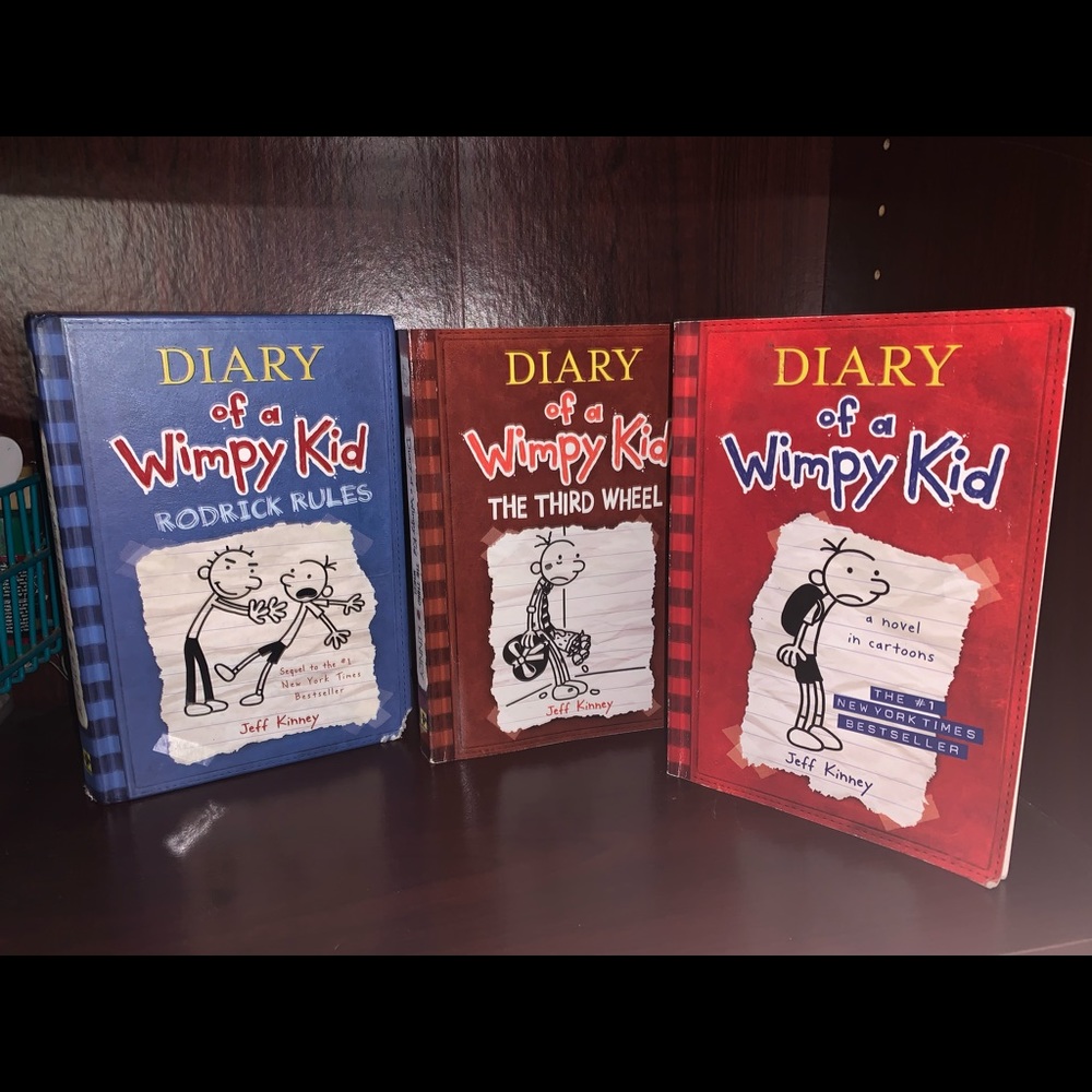Diary of a wimpy kid books